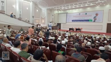 ندوة علمية للحبيب المشهور