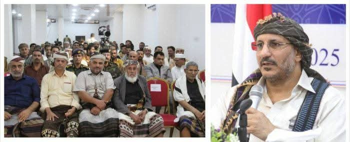 لقاء طارق محمد عبدالله صالح باابناء محافظة البيضاء
