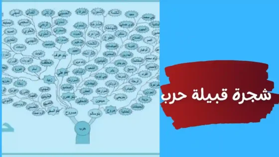 شجرة قبيلة حرب