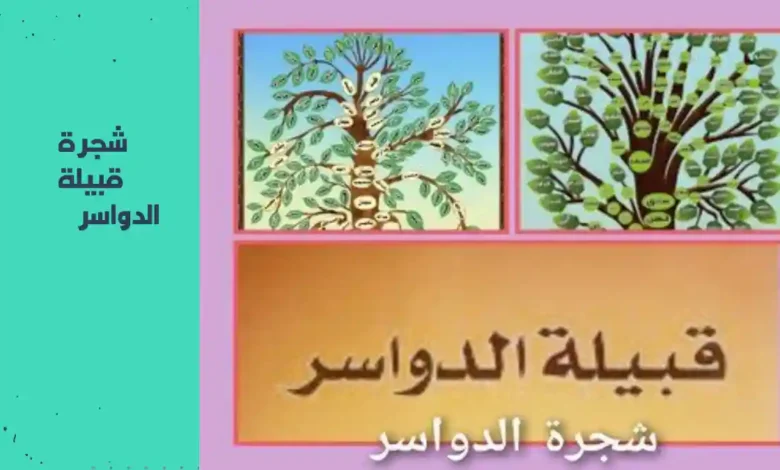 شجرة قبيلة الدواسر