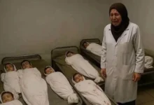 الدكتورة آلاء النجار طبيبة أطفال تفقد 9 من أبنائها بقصف إسرائيلي