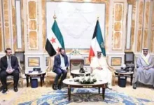الكويت وسوريا : مباحثات مثمرة لتعزيز العلاقات الثنائية ودعم الاستقرار الإقليمي
