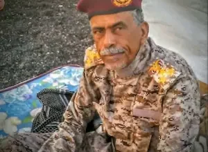 العميد ناصر مبارك سكان في جلسة بمأرب