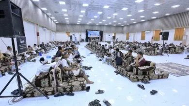 فعالية في مارب لإحياء ذكرى الغدر بمشايخ ال عمر